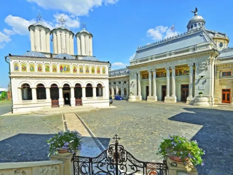 Sinaxă monahală la Palatul Patriarhiei