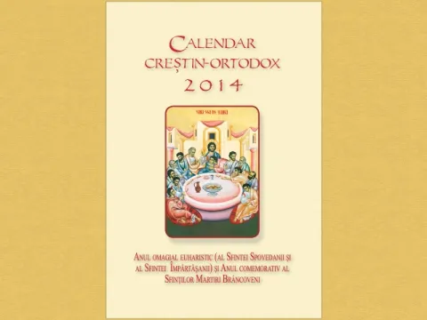 Calendarul creştin-ortodox 2014