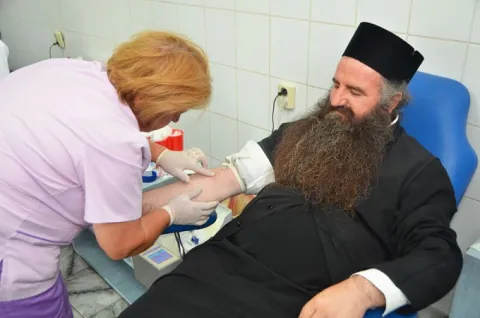 Apreciere pentru organizarea unei ample campanii de donare de sânge