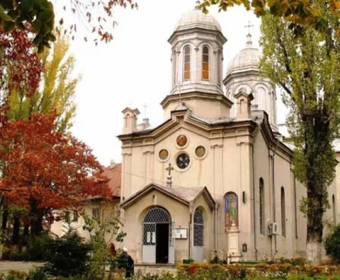 Hramul bisericii Hagiu din Bucureşti