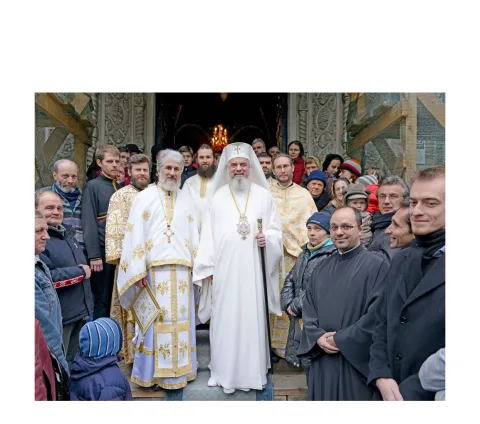 Patriarhul României la Biserica Sfântul Nicolae din București
