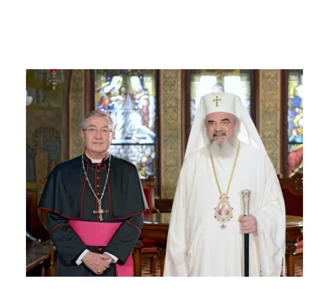 Directorul Bibliotecii Apostolice şi al Arhivelor Vaticanului în vizită la Patriarhia Română