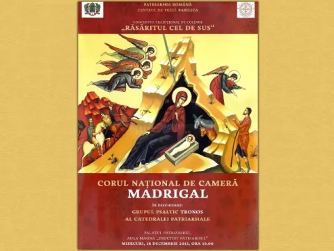 Concertul tradiţional de colinde RĂSĂRITUL CEL DE SUS al Patriarhiei Române