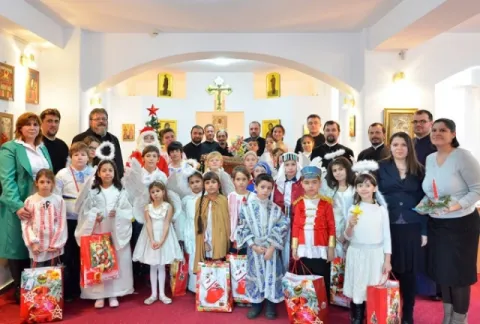 Serbare de Crăciun la Centrul Sfânta Muceniţă Sofia din Capitală