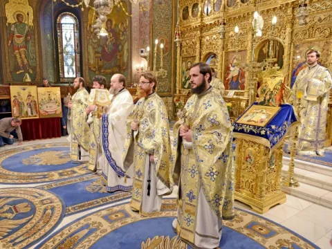 Ajunul Bobotezei la Patriarhie
