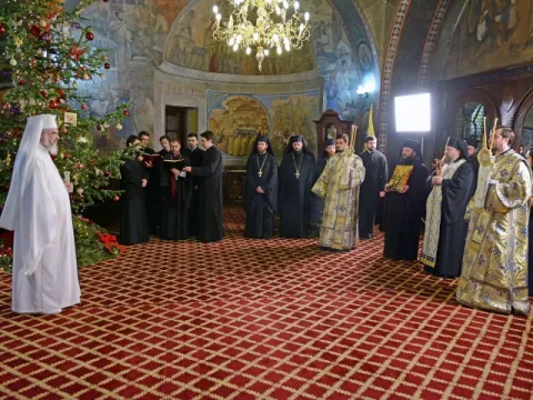 Slujitorii Catedralei Patriarhale la Reşedinţa Patriarhală