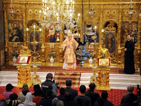 Liturghie arhierească la Catedrala Patriarhală