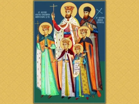 Sfântul Constantin Brâncoveanu ctitor al Bisericii Domneşti de la Curtea Veche