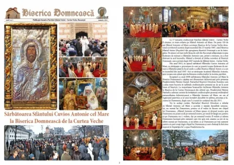 Noul număr al publicației Biserica Domnească