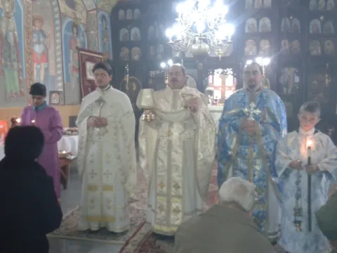 Sfântul Antonie cinstit la parohia Cocorăştii Grind din Protopopiatul Ploieşti