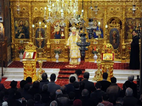 Liturghie arhierească la Catedrala Patriarhală