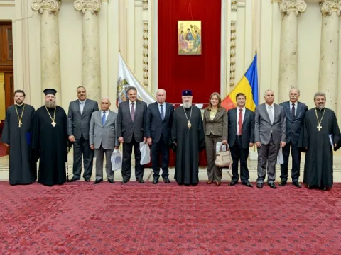 Oaspeţi de seamă la Patriarhia Română