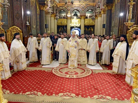 Patriarhul României a oficiat Sfânta Liturghie la Catedrala Patriarhală