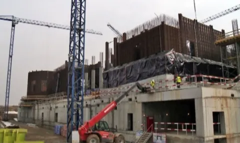 Șantierul Catedralei Mântuirii Neamului