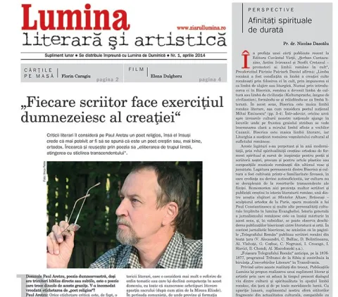 Un nou supliment al Publicaţiilor "Lumina"
