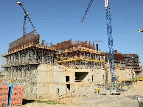 Șantierul Catedralei Mântuirii Neamului