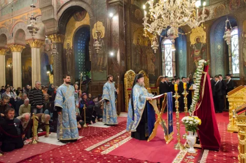 Denia Acatistului Bunei Vestiri la Catedrala Patriarhală