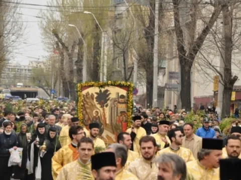 Pelerinaj de Florii, în Capitală