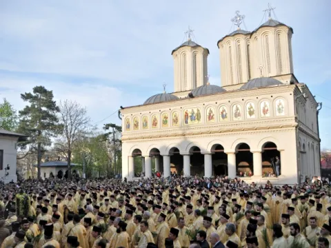 Pelerinaj ortodox de Florii la Bucureşti