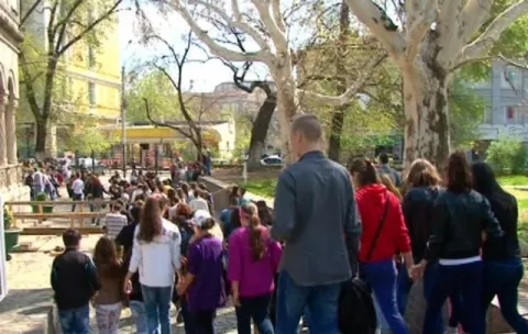Copii din Buftea, în vizită la Biserica Sfântul Gheorghe Nou