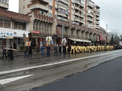 Pelerinajul de Florii în municipiul Cȃmpina