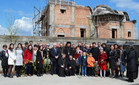 Prima Sfântă Liturghie în parohia ilfoveană Boltaşu