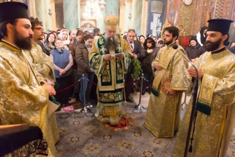 Duminica Floriilor la Mănăstirea Radu Vodă