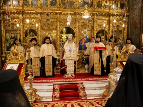 Sfânta Lumină la Patriarhie