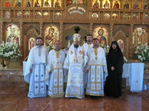 Delegație a Facultății de Teologie Ortodoxă din București în Arhiepiscopia Ortodoxă Română a celor două Americi