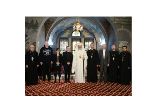 Reprezentanţi ai Bisericii Evanghelice din Germania, la Patriarhia Română