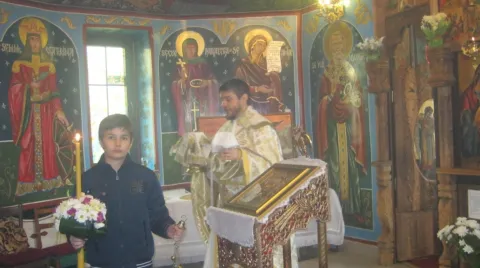 Sfântul Cuvios Irodion de la Lainici sărbătorit în Parohia Podul Cheii, Protoieria Câmpina