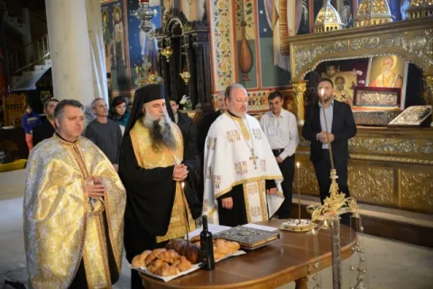 Moment istoric la biserica de la kilometrul zero al Capitalei