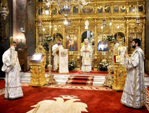 Liturghie arhierească la Catedrala Patriarhală