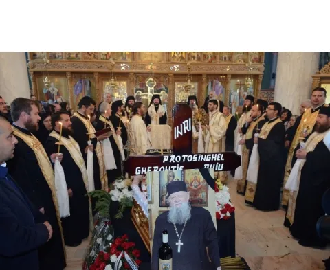 Duhovnicul Mănăstirii Caraiman a fost înmormântat