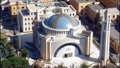 Sfinţirea Catedralei de la Tirana