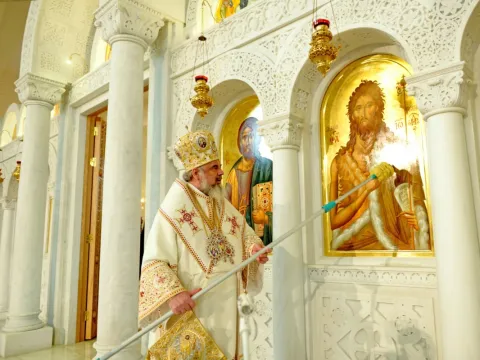 Sfinţirea noii Catedrale Învierea Domnului din Tirana