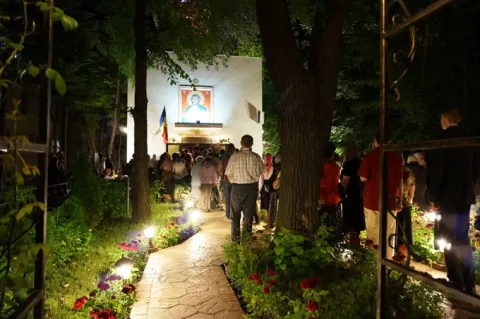 Hramul paraclisului Institutului de Endocrinologie „C.I. Parhon“ din Capitală