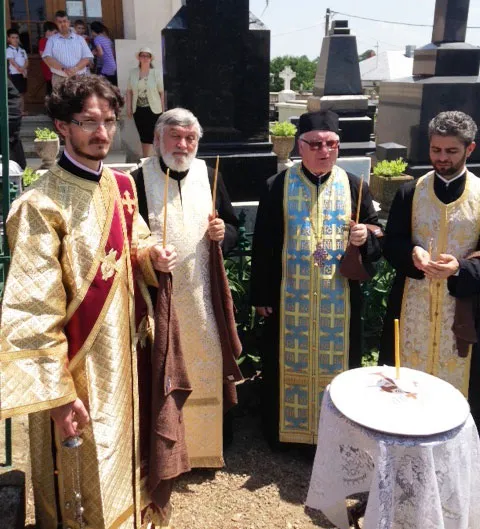 Pomenirea psaltului Ion Popescu-Pasărea