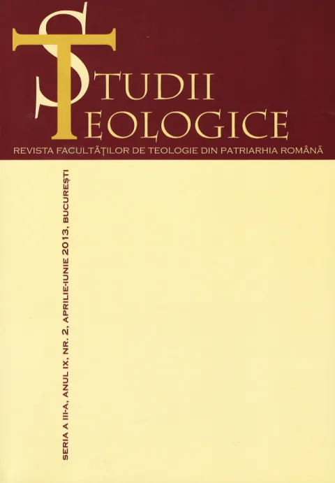 Un nou număr din Revista "Studii Teologice"