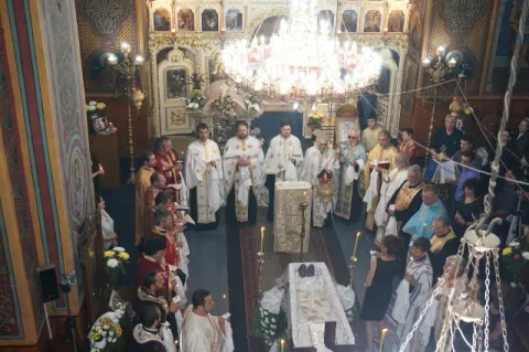 Înmormântarea Părintelui Constantin Drăgușin