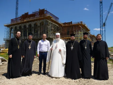 Patriarhul României la Catedrala Mântuirii Neamului