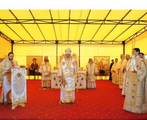 Preafericitul Părinte Patriarh Daniel la Mănăstirea Caraiman