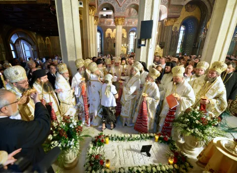 Patriarhul Teoctist pomenit la Patriarhie