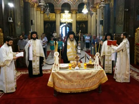 Patriarhul Iustin Moisescu a fost pomenit la Patriarhie