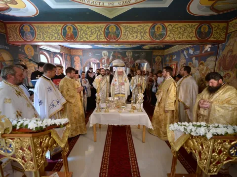 Sfinţirea picturii Capelei Sfântul Ioan Iacob din Capitală