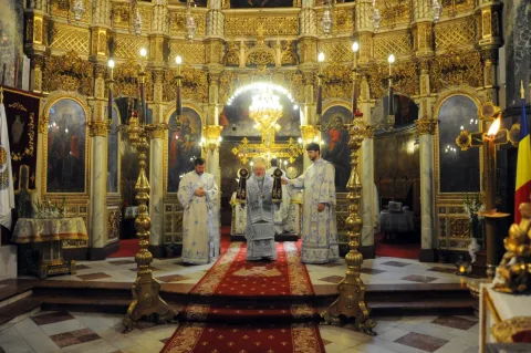 Liturghie arhierească la Catedrala Mitropolitană Sfântul Spiridon Nou – Paraclis Patriarhal