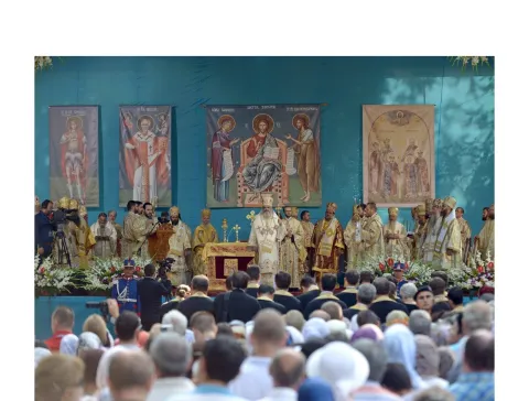 Sărbătoarea Sfinţilor Brâncoveni la Biserica Sf. Gheorghe Nou din Bucureşti