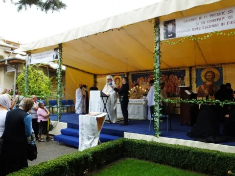 Patriarhul României la Mănăstirea Sfânta Maria-Techirghiol