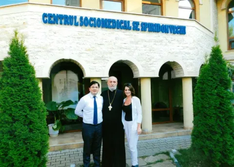 Oaspeţi de seamă la Centrul „Sfântul Spiridon“