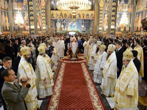 Sfinţirea picturii Catedralei Episcopale din Slobozia